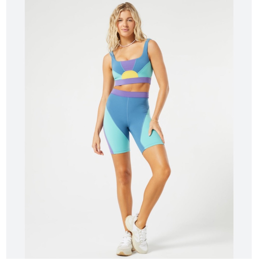 NWT! L*space sunburst Oceanside top- large and bottom- medium
